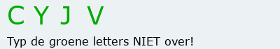 Bevestigingscode