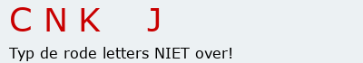 Bevestigingscode