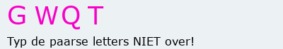 Bevestigingscode