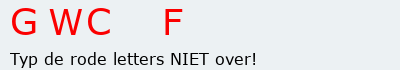 Bevestigingscode