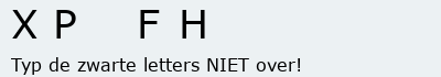 Bevestigingscode