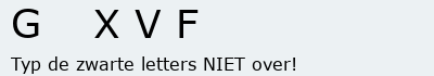 Bevestigingscode