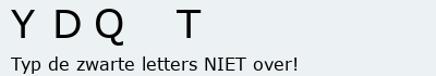 Bevestigingscode