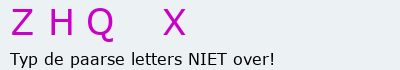 Bevestigingscode