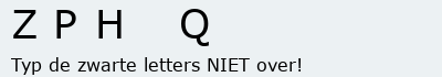 Bevestigingscode