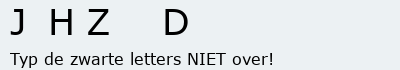 Bevestigingscode