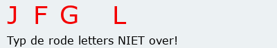 Bevestigingscode