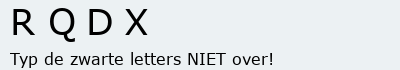 Bevestigingscode