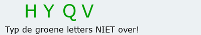 Bevestigingscode