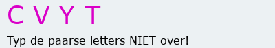 Bevestigingscode