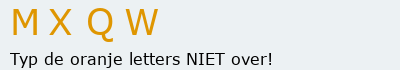 Bevestigingscode