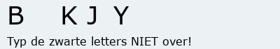 Bevestigingscode