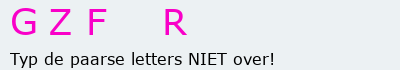 Bevestigingscode