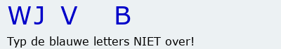 Bevestigingscode
