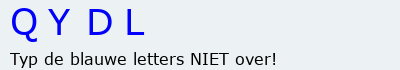 Bevestigingscode