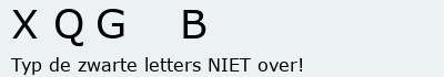 Bevestigingscode