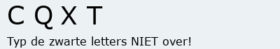 Bevestigingscode