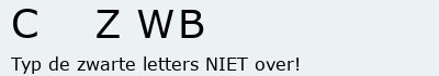 Bevestigingscode