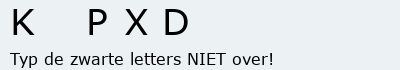 Bevestigingscode