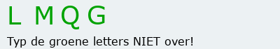 Bevestigingscode