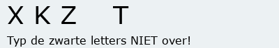 Bevestigingscode