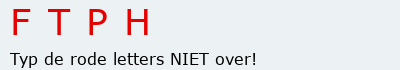 Bevestigingscode