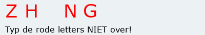 Bevestigingscode