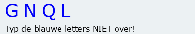 Bevestigingscode