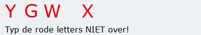 Bevestigingscode