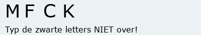 Bevestigingscode