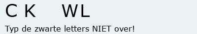 Bevestigingscode
