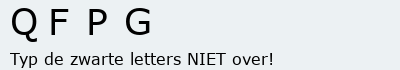 Bevestigingscode