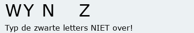 Bevestigingscode