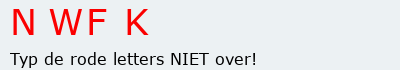 Bevestigingscode
