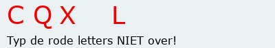 Bevestigingscode