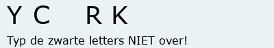 Bevestigingscode