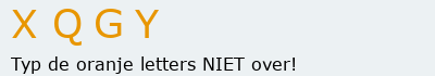 Bevestigingscode