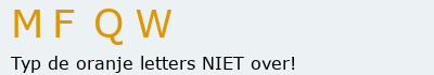 Bevestigingscode
