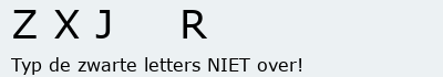 Bevestigingscode