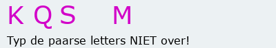 Bevestigingscode