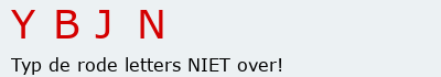 Bevestigingscode