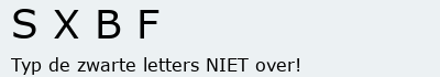 Bevestigingscode