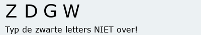 Bevestigingscode