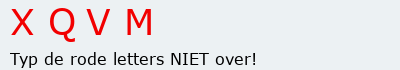 Bevestigingscode