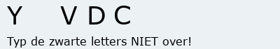Bevestigingscode