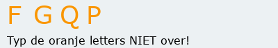 Bevestigingscode