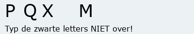Bevestigingscode