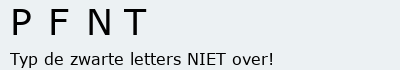 Bevestigingscode
