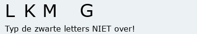 Bevestigingscode