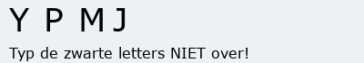 Bevestigingscode
